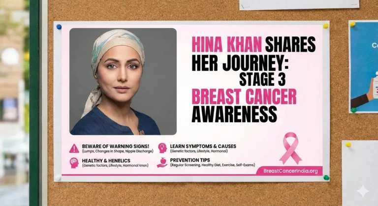 Hina Khan has stage 3 breast cancer