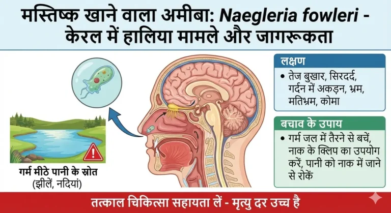 What is the brain-eating amoeba that has claimed two lives in Kerala?