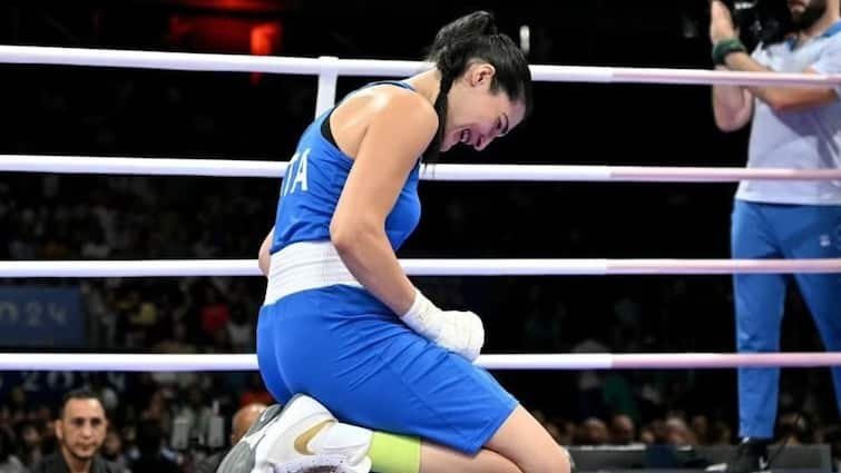 इटली की एंजेला कैरिनी ने इमान खलीफ के खिलाफ 46 सेकंड के बाद ओलंपिक 2024 मुक्केबाजी मुकाबला छोड़ दिया