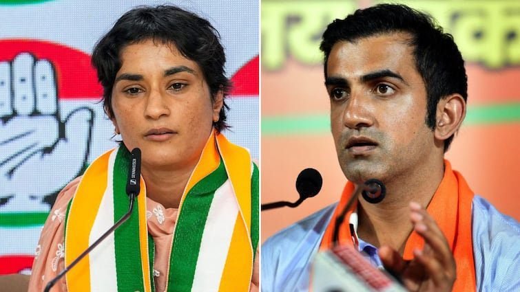 गौतम गंभीर से लेकर विनेश फोगट तक: राजनीति में कदम रखने वाले भारतीय खिलाड़ी – तस्वीरों में