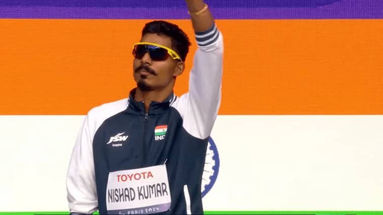 Paralympics 2024 Nishad Kumar Grabs Silver In Men High Jump T47 Final event Marks India 7th Medal In Paris Paralympics 2024: Nishad Kumar Grabs Silver In Men