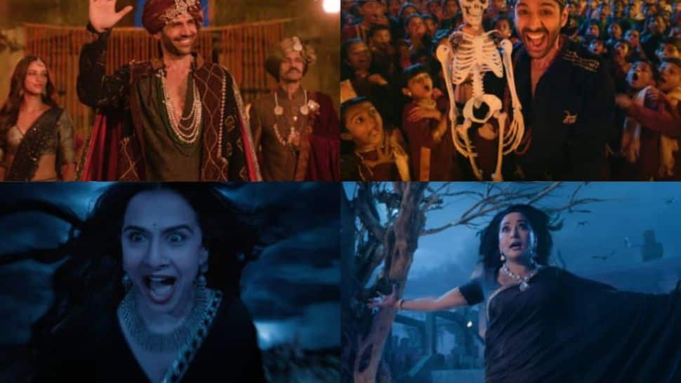 भूल भुलैया 3 ट्रेलर एक्स रिव्यू: नेटिज़ेंस ने कार्तिक आर्यन, विद्या बालन अभिनीत फिल्म की सराहना की; दिवाली धमाका