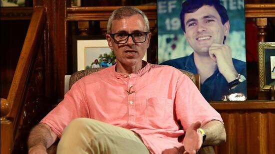 जम्मू-कश्मीर के मुख्यमंत्री उमर अब्दुल्ला (फाइल)