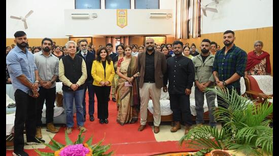 सत्र में नशीली दवाओं की महामारी से निपटने में सामुदायिक भागीदारी के महत्व को रेखांकित किया गया। (एचटी फोटो)