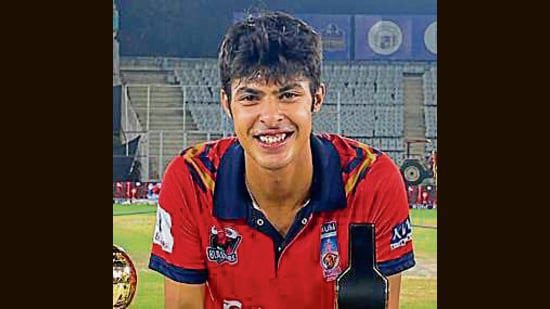 हरनूर ने 2022 में बड़ौदा के खिलाफ यूटीसीए के लिए खेलते हुए रणजी ट्रॉफी में पदार्पण किया। (एचटी फोटो)