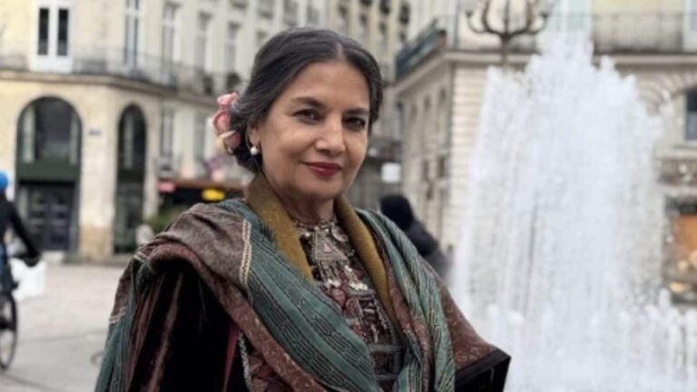 शबाना आज़मी ने फेस्टिवल डेस 3 कॉन्टिनेंट्स में स्क्रीनिंग और पूर्वव्यापी सम्मान के दौरान नैनटेस की सैर का आनंद लिया