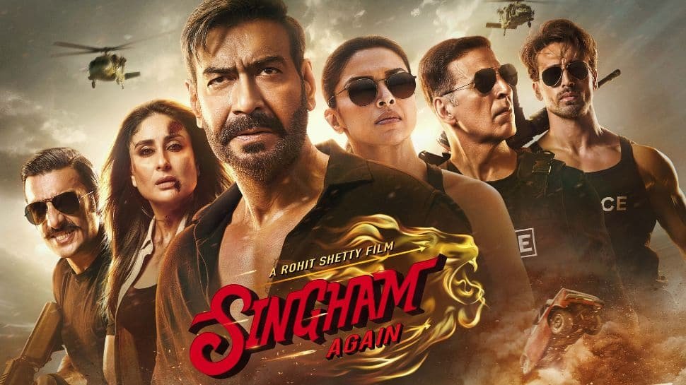 सिंघम अगेन मूवी रिव्यू: सिंघम अगेन ने क्रैकिंग कॉप यूनिवर्स मास्टरपीस के साथ दिवाली को रोशन किया