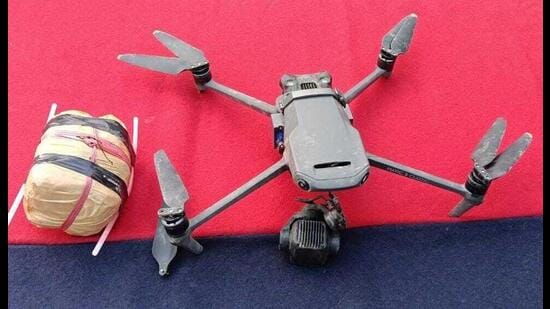 नवंबर 2023 से नवंबर 2024 तक बीएसएफ ने 663 किलोग्राम नशीले पदार्थ, 69 हथियार जब्त किए और 275 लोगों को गिरफ्तार किया। (एचटी फोटो)