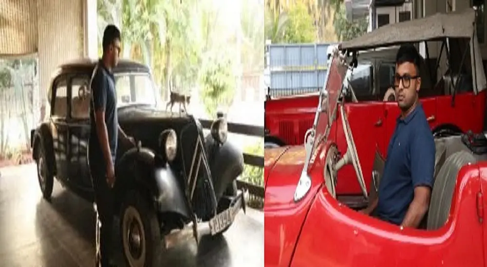 विंटेज कारों में जीवन को सांस ले रहा है कोयंबटूर का यह आदमी