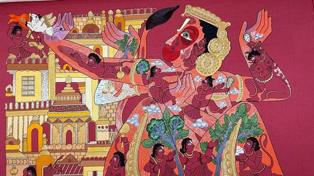 कलाकार हैदराबाद में प्रगति के अपने विचारों का प्रदर्शन करते हैं