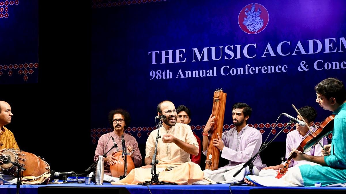 कल्याणपुरम अरविंद का गायन उनके गुरु टीएन शेषगोपालन की बानी का एक गीत है
