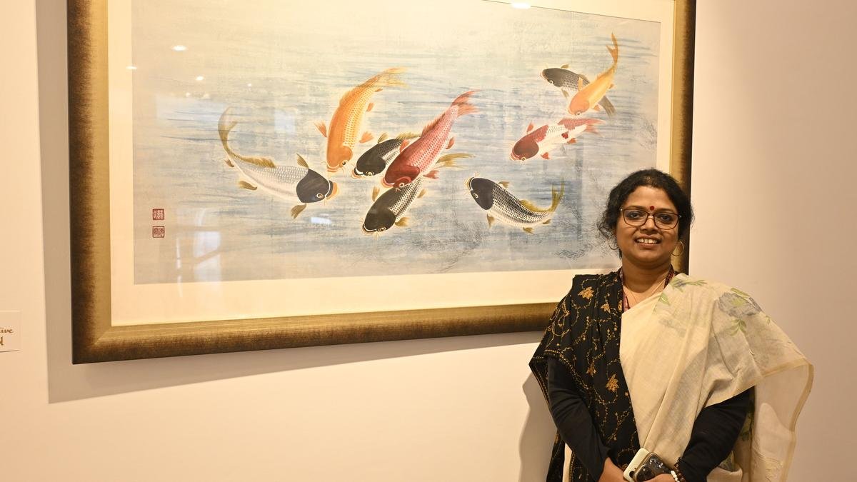 दिल्ली में ललित कला अकादमी में प्राचीन चीनी हुआनियाओ स्याही चित्रों की आकर्षक अंतर्दृष्टि