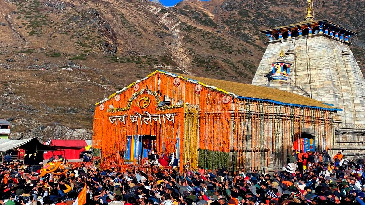 उत्तराखंड: केदारनाथ मंदिर के गेट्स इस तिथि पर भक्तों के लिए खोलने के लिए | यहाँ विवरण हैं