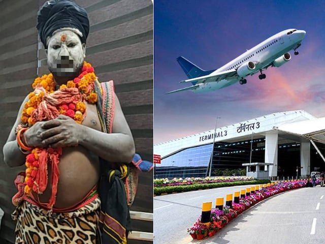 4 साधु हवाई अड्डे पर पहुंचे, खुद को बताया कि हरिद्वार अखारा के पुजारी ने एक बड़ा खेल खेला