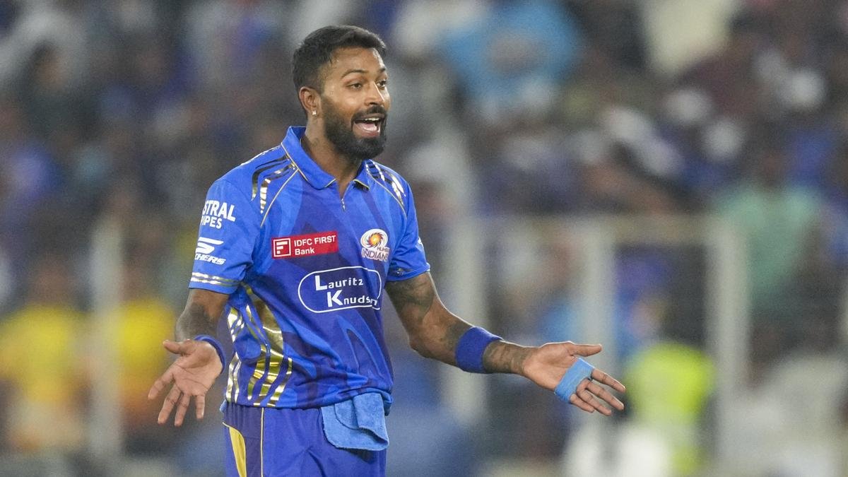 IPL 2025, GT VS MI: मुंबई इंडियंस स्किपर हार्डिक पांड्या ने रेट से अधिक धीमी गति से ₹ ​​12 लाख का जुर्माना लगाया