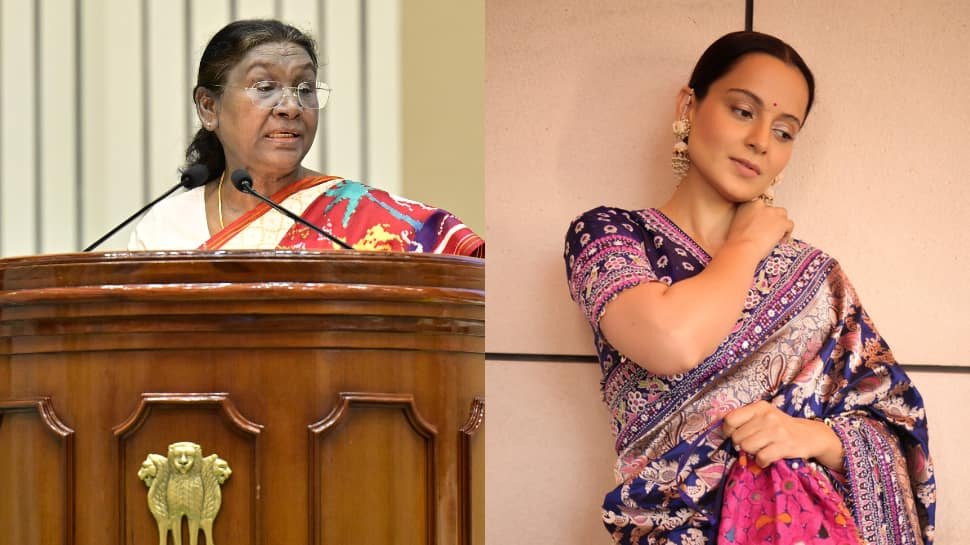 अंतर्राष्ट्रीय महिला दिवस: राष्ट्रपति द्रौपदी मुरमू और कंगना रनौत महिला योगदान मनाते हैं