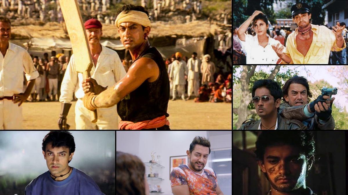 आमिर खान 60: छह प्रतिष्ठित फिल्म के दृश्य के साथ जश्न मनाते हैं
