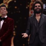 करण जौहर, कार्तिक एरीन्स एपिक फेस-ऑफ आईआईएफए स्टेज पर: रैप बैटल में एक दूसरे को भूनें