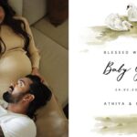 क्रिकेटर केएल राहुल, अभिनेता-पत्नी अथिया शेट्टी ने बच्ची के साथ आशीर्वाद दिया