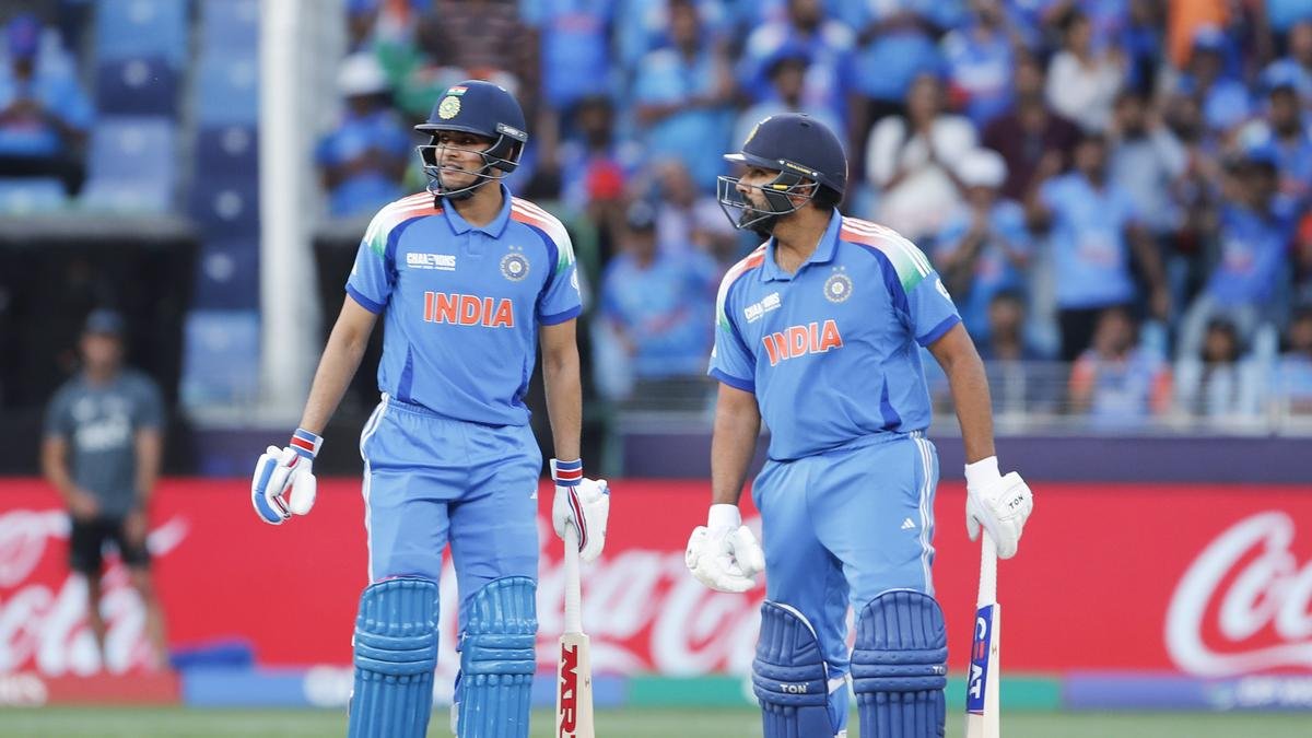 चैंपियंस ट्रॉफी फाइनल: रोहित शर्मा-शूबमैन गिल: हिटमैन-इकमैन कॉम्बो ने विरोधियों पर भारत को बढ़त दी
