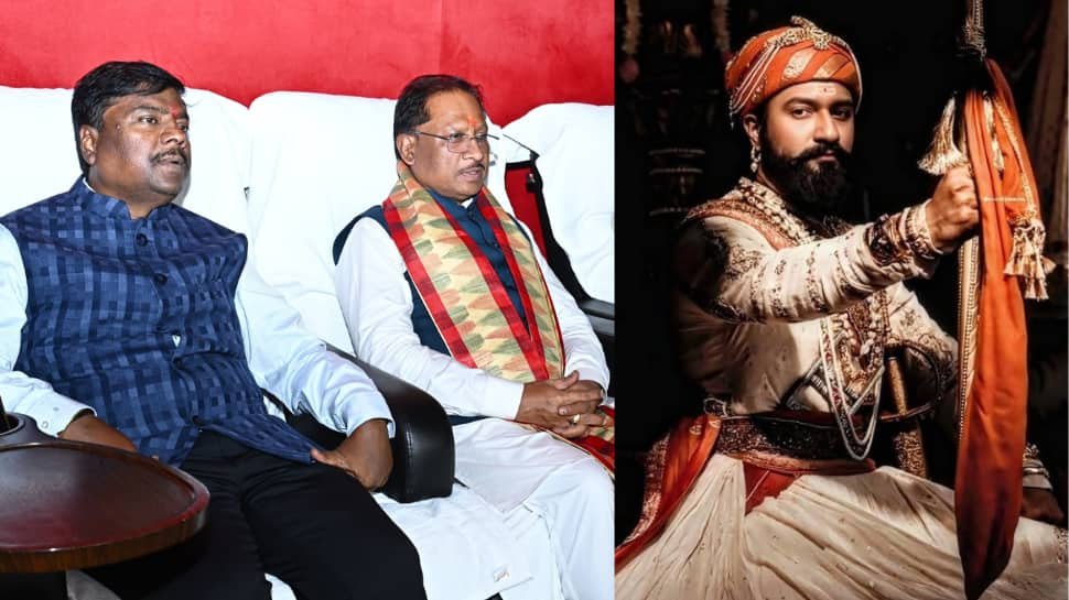 छत्तीसगढ़ सीएम विष्णु देओ साई ने छवा स्क्रीनिंग में भाग लिया, विक्की कौशाल स्टारर टैक्स-फ्री की घोषणा की