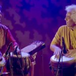 तबला और djembe के साथ एक ध्वनि प्रयोग