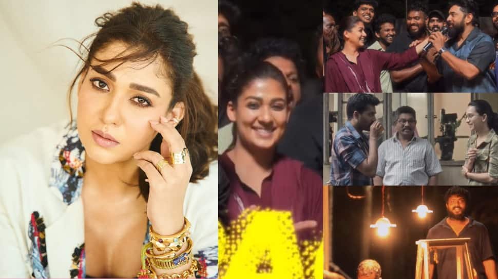 नयनतारा ने 'डियर स्टूडेंट्स की शूटिंग' को लपेटते हुए, पीछे-पीछे के क्षणों को साझा किया