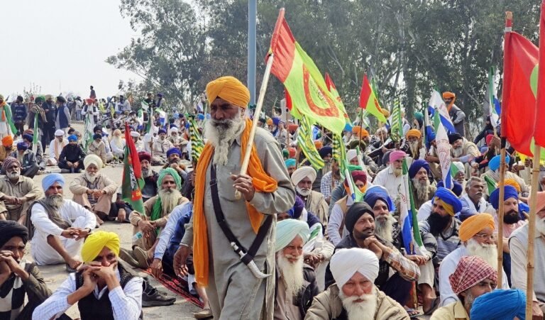 farmers protest