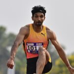 भारतीय खुली कूद | रस्टी एबोबैकर पुरुषों के ट्रिपल जंप गोल्ड का दावा करने के लिए अपने व्यक्तिगत सर्वश्रेष्ठ के बराबर है