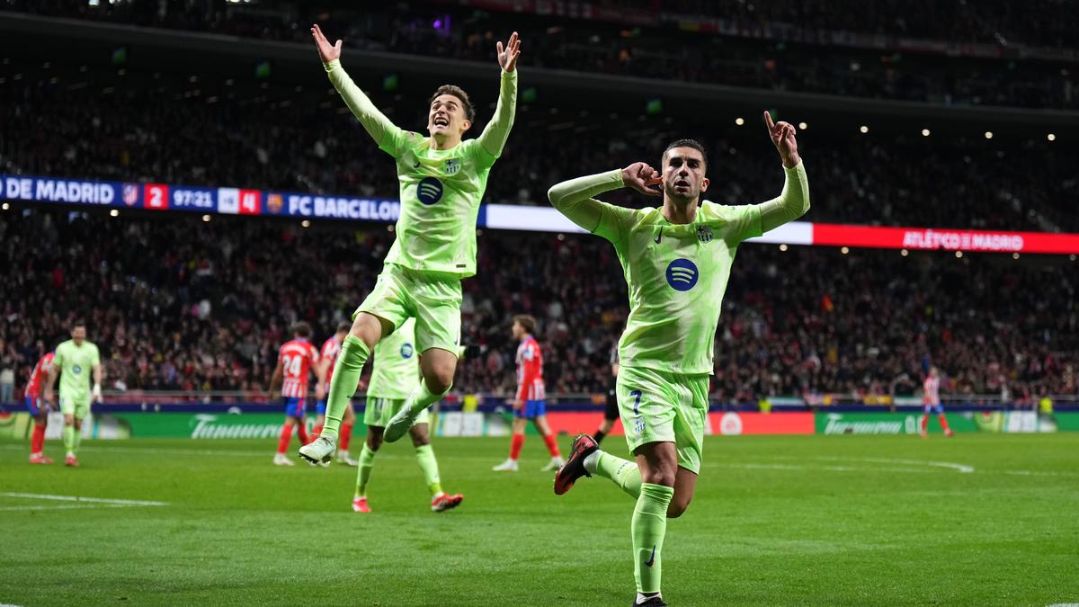 ला लीगा: बार्सिलोना स्कोर देर से एटलेटिको मैड्रिड पर जीत में जीत