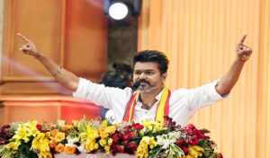 विजय ने महिला सुरक्षा के लिए DMK को लक्षित किया, चेन्नई के मेयर ने जवाबी कार्रवाई की