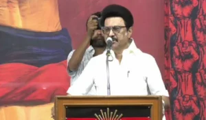 स्टालिन ने नेशनल एजुकेशन पॉलिसी ने कहा कि केसर की नीति ने कहा, यह हिंदी के विकास के लिए बनाया गया है