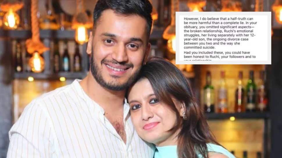 DUM GHUT RAHA HAI: RJ ASHISH SHARMA पत्नी RUCHI के पास जाने के बाद चुप्पी तोड़ता है, सहपाठी ने उसे उसकी मौत के लिए दोषी ठहराया