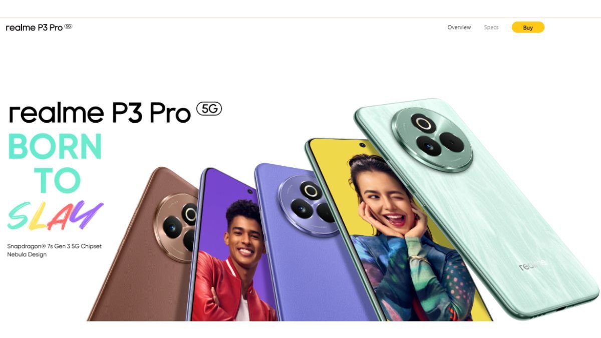 Realme P3 Pro 5G अब छूट और बैंक ऑफ़र के साथ 23,000 रुपये पर उपलब्ध है