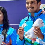 आर्य और रुद्रांक्श ने शूटिंग वर्ल्ड कप में रजत पदक जीत लिया