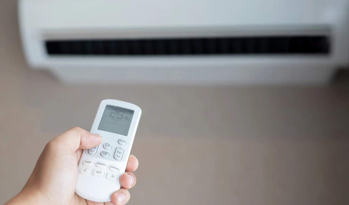 cold air of AC