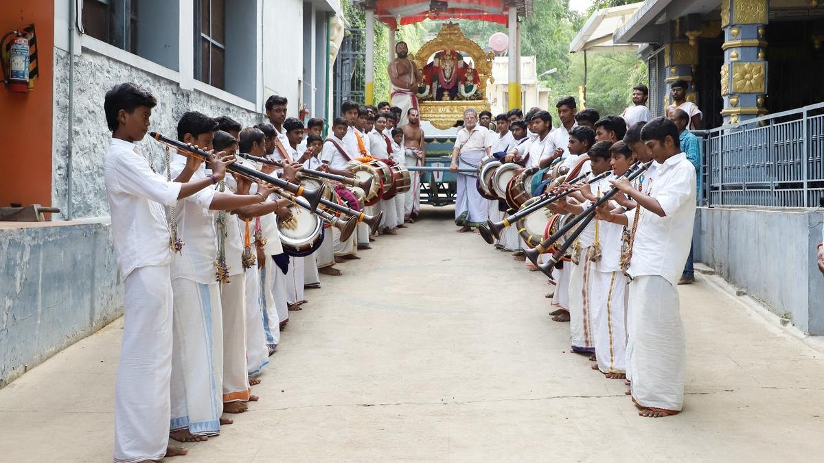 कैसे एक मंदिर एक नागास्वरम और थविल स्कूल में बदल गया