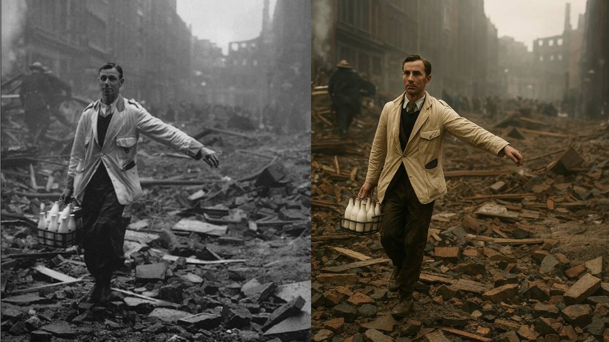 घिबली छवियों के बाद, Chatgpt काले और सफेद छवियों में रंग जोड़कर ऑनलाइन हलचल का कारण बनता है