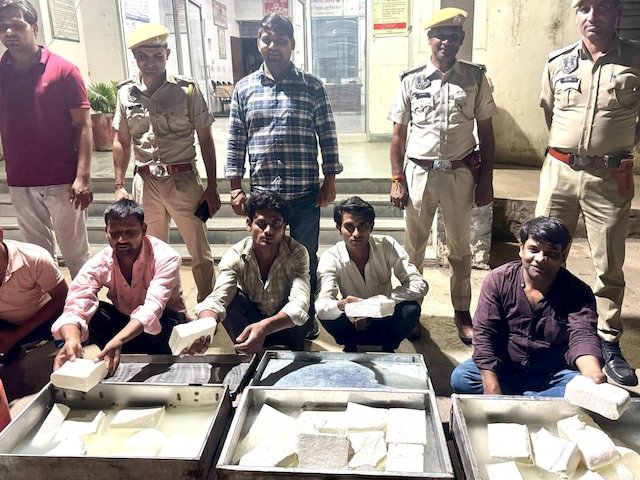 जयपुर लोग बच गए ... 2800 किलो मिलनसार पनीर यहां आ रहा था