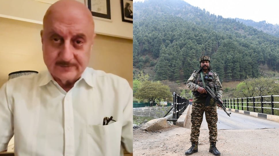 पाहलगाम आतंकी हमला: अनुपम खेर ने विनाशकारी घटना पर दुःख व्यक्त किया - घड़ी