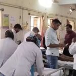 भीड़ एक द्विदली के साथ श्मशान में जा रही थी, अचानक आकाश से 'परेशानी', 19 घायल