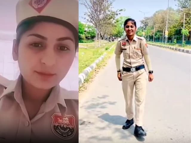 लड़की एक पुलिस की वर्दी पहने एक अधिकारी के रूप में घूमती थी, रीलों का उपयोग करती थी, राज खोला ...