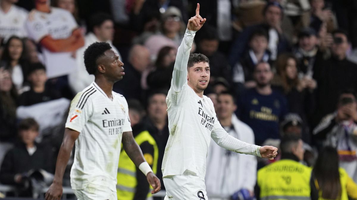 ला लीगा | रियल मैड्रिड की 1-0 की जीत में देर से Valverde स्कोर निलंबित mbappe के रूप में कुछ प्रशंसकों द्वारा किया गया है