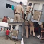 CID इंस्पेक्टर दया ने मर्सी स्टाइल में दरवाजा तोड़ दिया, पुलिस ने घर में प्रवेश किया, लड़की को बचाया