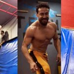 वॉच: टाइगर श्रॉफ्स फ्लॉलेस हाई-फ्लाइंग जंप 80+ किलोग्राम मांसपेशियों के साथ