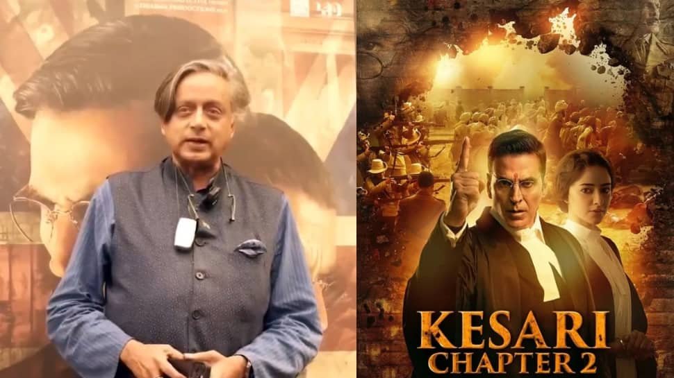 शशि थरूर ने केसरी अध्याय 2 की प्रशंसा की लेकिन अक्षय कुमार प्रदर्शन में झंडे संवाद विकल्प