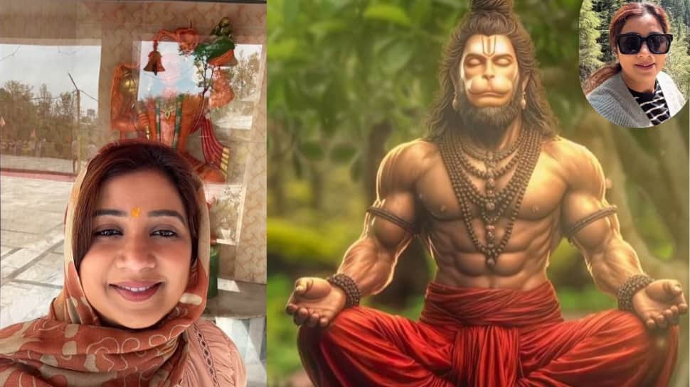 श्रेया घोषाल ने मैकलोडगंज में हनुमान जयती का जश्न मनाया, नए आध्यात्मिक ट्रैक 'जय हनुमान' को छोड़ दिया