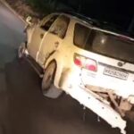 फ़ॉरनर कार में गो-तस्करी, 4 गायों को भर दिया जा रहा था, वीडियो सामने आया