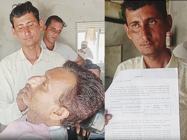 हेयर सैलून दिन के 500 are कमाता था, अचानक 37 करोड़ की सूचना, पैरों के नीचे भूमि पर्ची