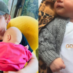 हैरी पॉटर स्टार रूपर्ट ग्रिंट जॉर्जिया ग्रोम के साथ दूसरे बच्चे का स्वागत करता है